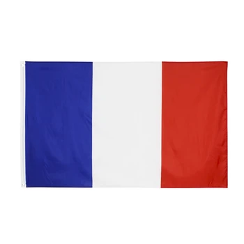 johnin 90X150cm azul branco vermelho fra fr francês frança bandeira