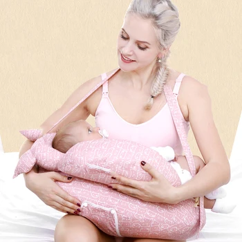Ajustável Ao Recém-Nascido De Enfermagem Travesseiro De Maternidade Do Bebê Em Forma De U Amamentação Travesseiro De Bebê De Algodão De Alimentação Cintura Almofada BabyCare