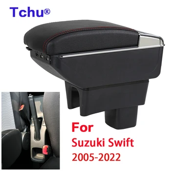 Para Suzuki Swift Braço Caixa de 2005-2022 Para Suzuki Swift Carro Braço interior da Caixa de armazenamento de Retrofit de peças com carro do USB acessórios