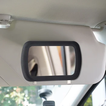 Tipo de clipe Viseira de Sol do HD de um Espelho de maquilhagem Portátil Universal do Automóvel Auto Interior de Maquilhagem Carro Acessórios Peças