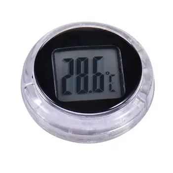 Durável Digital Termômetro Relógio Motocicleta Medidor Impermeável Da Moto Interior Relógios Acessórios Para Instrumentos #40