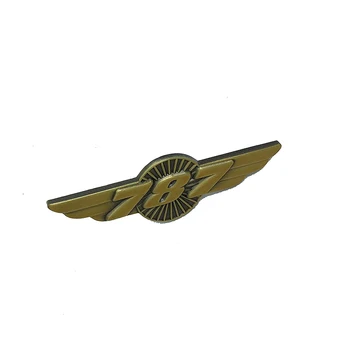 LOTE X 50PCS Vintage Asa do Boeing 747 / 777 /737/ 787/350 Emblema, Broche Pin Melhores Pequeno Presente para piloto aviador amante aviador