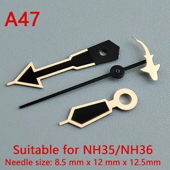 Assista acessórios relógio de ponteiro NH35 mãos ponteiro , adequado para NH35, NH36 movimento A47