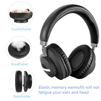 SODO 1006 Novo Portátil fone de ouvido sem Fio Bluetooth compatível com Fone de ouvido Estéreo de Áudio Mp3 Ajustável Fones de ouvido com Microfone para a Música