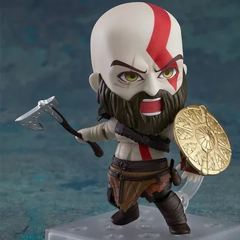 925 de Deus Da Guerra Kratos Figura de Ação Boneca Bonito Modelo de Brinquedos Bookshelf Ornamento Presente Para as Crianças 10cm
