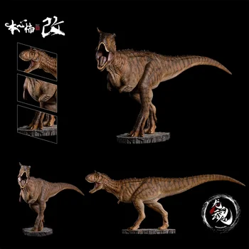 Nanmu Studio Carnotaurus 2.0 Figura Ranger De Dinossauro Modelo Animal De Coletores De Brinquedo Cena Decoração Cor Marrom