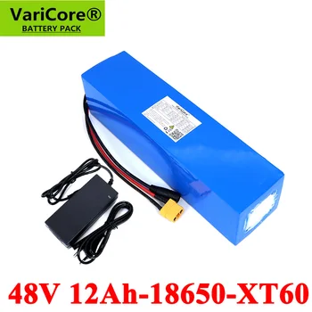 VariCore 48V 12Ah 18650 E-da bateria da bicicleta do li pack de baterias de iões de bicicleta scoot kit de conversão bafang 1000W XT60/T plug com Carregador