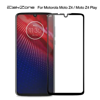Copo cheio Para Motorola Moto Z4 Vidro Temperado Completo Capa Para Moto Z4 6.4 polegadas HD Protetor de Tela do Filme de Proteção