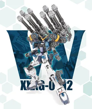 N Supernova XXXG-01S2 W Gundam Heavyarms Personalizada kit MG 1/100 figura de ação assembleia Modelo