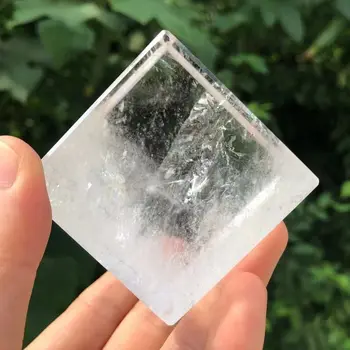 4.9 cm Claro Cristal de Quartzo Pedras naturais Sólidos Platônicos Sagrada Geométrica de Cura Reiki Pedra Esculpida Artesanato de Jóias de Fazer