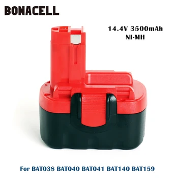 14,4 V 3.5 Ah Ni-MH Bateria de Substituição é Compatível com o Bosch BAT038 BAT040 2607335275 2607335533 2607335534 2607335711 BAT041