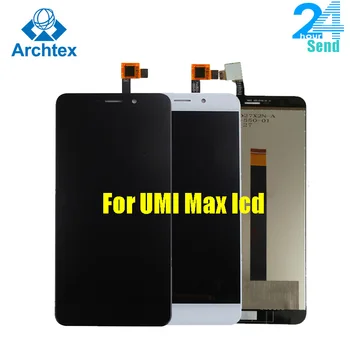 100% Original UMI MAX Display LCD e Touch Screen Digitalizador Substituição do conjunto de 1920X1080P 5.5 polegadas Para UMI MAX Estoque