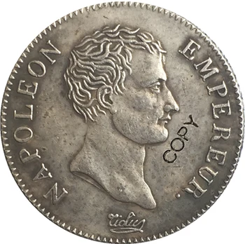 A frança de napoleão I 1807 K 2 Francos de moedas de cópia