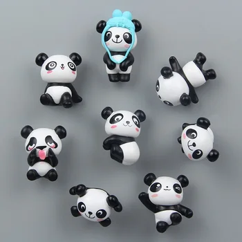 Panda bonito Ímã de Geladeira mensagem de post criativo ímã de geladeira colar lindo animais imãs de geladeira, Decoração Home