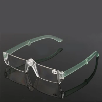 Dobrável Portátil Óculos de Leitura Mulheres Homens sem aro Lentes de Resina Ultraleve Anti Blu Anti Faitgue com o Caso +1 +1.5 +2 a +3.5