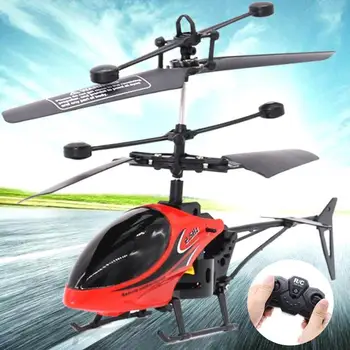Mini Drone Dron Quadcopter Duas vias Helicóptero de Controle Remoto Voando Mini RC Infraed Indução de Helicóptero Luz de Piscamento Brinquedos
