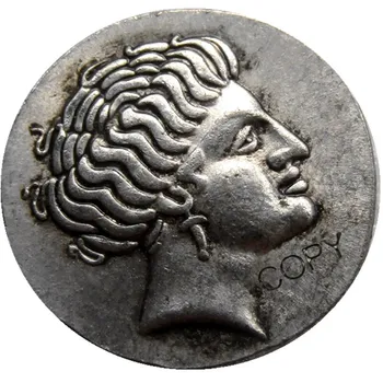 G(10)Rara Antiga Moeda Grega -415 Tetradrachm Cópia Moedas
