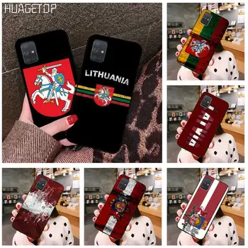 HUAGETOP Letónia Lituânia Bandeira Soft Phone Capa Para Samsung Galaxy A21S A01 A31 A11 A81 A10 A20 A30 A40 A50 A70 A80 A71 A51