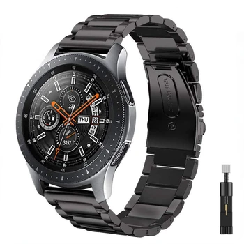 22mm alça de Metal para Samsung Galaxy Watch 3 Huawei GT2/Amazfit GTR pulseira de aço Inoxidável pulseira de 20 mm de Samsung Assistir 5/4