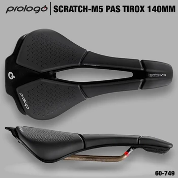 Prologo Scratch M5 Pas Pro T2.0 MTB Estrada de Bicicleta Sela Para Triatlo Super Leve 250x140mm 245 g Unisex Sela de Moto
