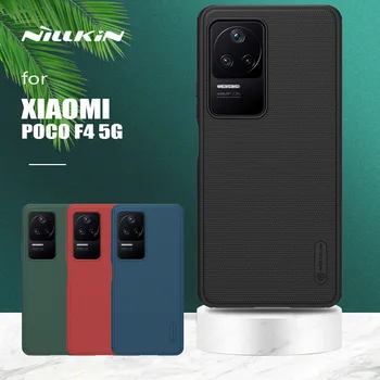 para Xiaomi Poco F4 5G Caso Nillkin Super Fosco Escudo Ultra-Fino Rígido de Proteção do PC Case Capa para Xiaomi Poco F4 5G Caso