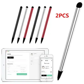 2pcs Caneta Stylus Para o Telefone Tablet, Tela Capacitiva do Toque, Caneta Lápis Para Iphone, Ipad Universal Smartphone Celulares