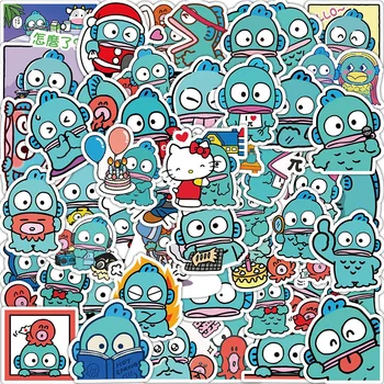 10/30/50pcs Sanrio Cartoon Feio Peixe Hanton Adesivos Kawaii Decalques Crianças Brinquedos de DIY Scrapbooking Laptop Telefone Bonito Adesivo Packs
