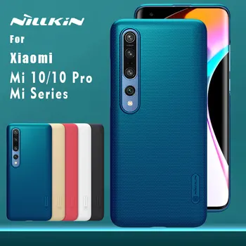 Nillkin para Xiaomi Mi 10 9 Pro 9T Pro Mi 8 Caso Fosco Escudo Rígido Tampa Traseira para Xiaomi Mi9 Mi10 Pro Mi8