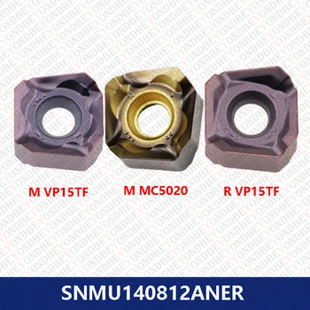 100% Original SNMU140812ANER-H-M-R VP15TF MC5020 de Trituração do CNC Insere Torno Fresa SNMU140812 Ferramentas de Torneamento SNMU 140812 10pcs/box