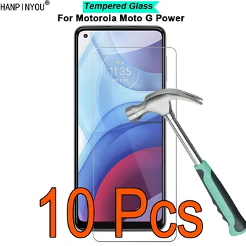 10 Pcs/Lote Para Motorola Moto G de Energia 2021 2022 9H Dureza 2,5 D Temperado Vidro Temperado Filme Protetor de Tela Guarda