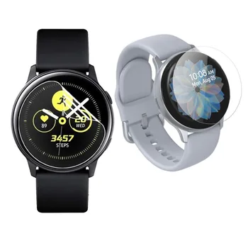 5pcs Macio de TPU Película Protetora Capa Para Samsung Galaxy Watch Active 2 40mm/44mm Active2 SmartWatch Protetor de Tela de Proteção