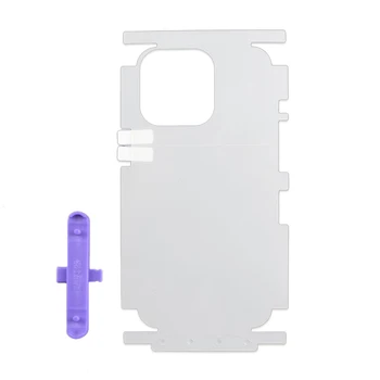 Completo Pneus de Hidrogel Filme Para o iPhone 12 13 14 Plus Pro Max Lado de Trás da Proteção Protetor de Tela Para iPhone13 13pro Não de Vidro
