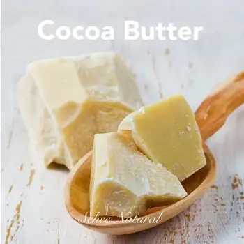 50grams Manteiga de Cacau Natural e Fresco Unrefinded de Coco Manteigas Sabonete Artesanal Lipgross ingrediants tntn