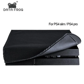 Macio Dustproof Caso Capa Para o Playstation 4 PS4 Slim Console Aumentar Pés estão Resfriamento Versão Horizontal Suporte Para o PS4