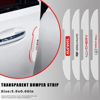 A Porta do carro Borda Transparente Anti-risco a Proteção de Tiras de Adesivo para Lexus NX É de 250 RX GS RX300 RX350 Ct200h GX460Accessories