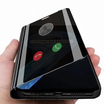 Para Realme 9 Pro Plus Case Case smart mirror flip casos de telefone Para Oppo Realme 9 eu 9i Realme9 Pro Plus magnético tampa do suporte de coque