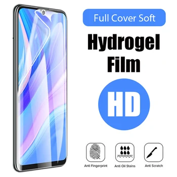 4pcs de Hidrogel Filme Para Huawei P20 P30 P40 P50 Lite Pro Protetor de Tela para Huawei Companheiro 40 30 20 10 Lite Não de Vidro