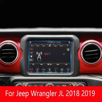 Para Jeep Wrangler JL 2018 2019 8,4 polegadas Carro GPS de Navegação de Vidro Temperado Protetor de Tela do Filme de Auto Acessórios de decoração