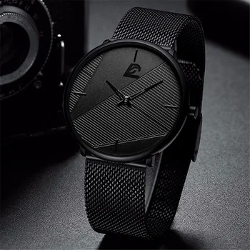 reloj hombre Relógios Mens 2022 Minimalista de Moda masculina Ultra-fino Relógio de Simples Homens de Negócios de Quartzo relógio de Pulso relógio masculino