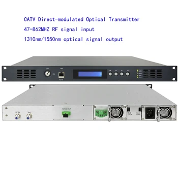 frete grátis CATV Direto modulada Óptico Transmissor de RF para conversor óptico, 1310nm/1550nm transmissor óptico