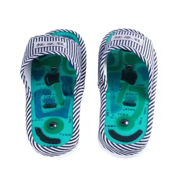 Massagem Com Acupuntura Chinelos De Saúde Sapato Reflexologia Magnético Sandálias Acupuntura Pés Saudáveis Care Massager Ímã Sapatos