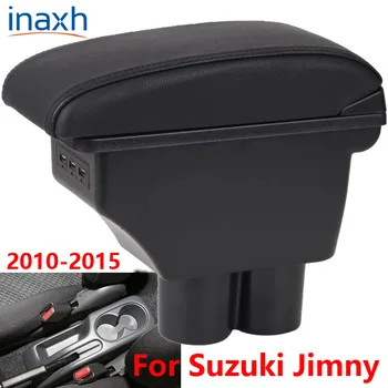 Para Suzuki Jimny Braço Jimny 2010 2011 2012 2013 2014 2015Retrofit peças de Carro Braço caixa de Armazenamento de caixa de acessórios do carro 3USB